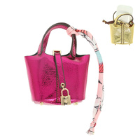 MINI LEATHER PURSE EARBUD CASE